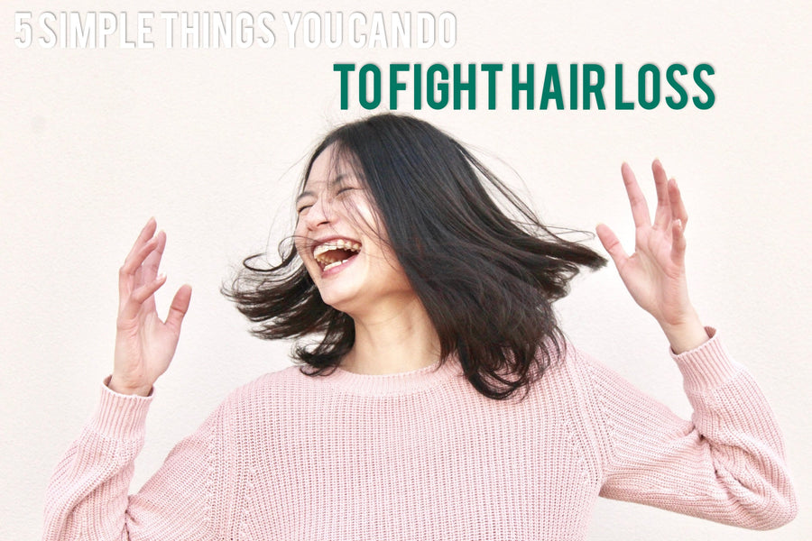 5 Simple Things You Can Do To Fight Hair Loss
